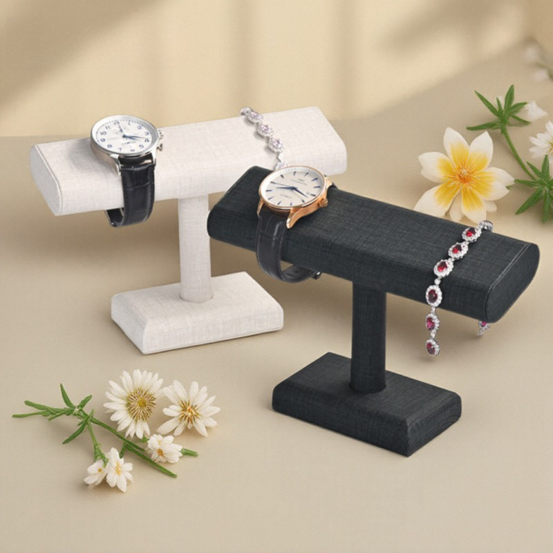 Luxury Watch Stand - Stojak ekspozycyjny na zegarki ze skóry