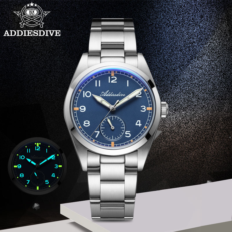 Luxury Watch Japanese - ADDIESDIVE 36mm Męski Zegarek Kwarcowy 100m