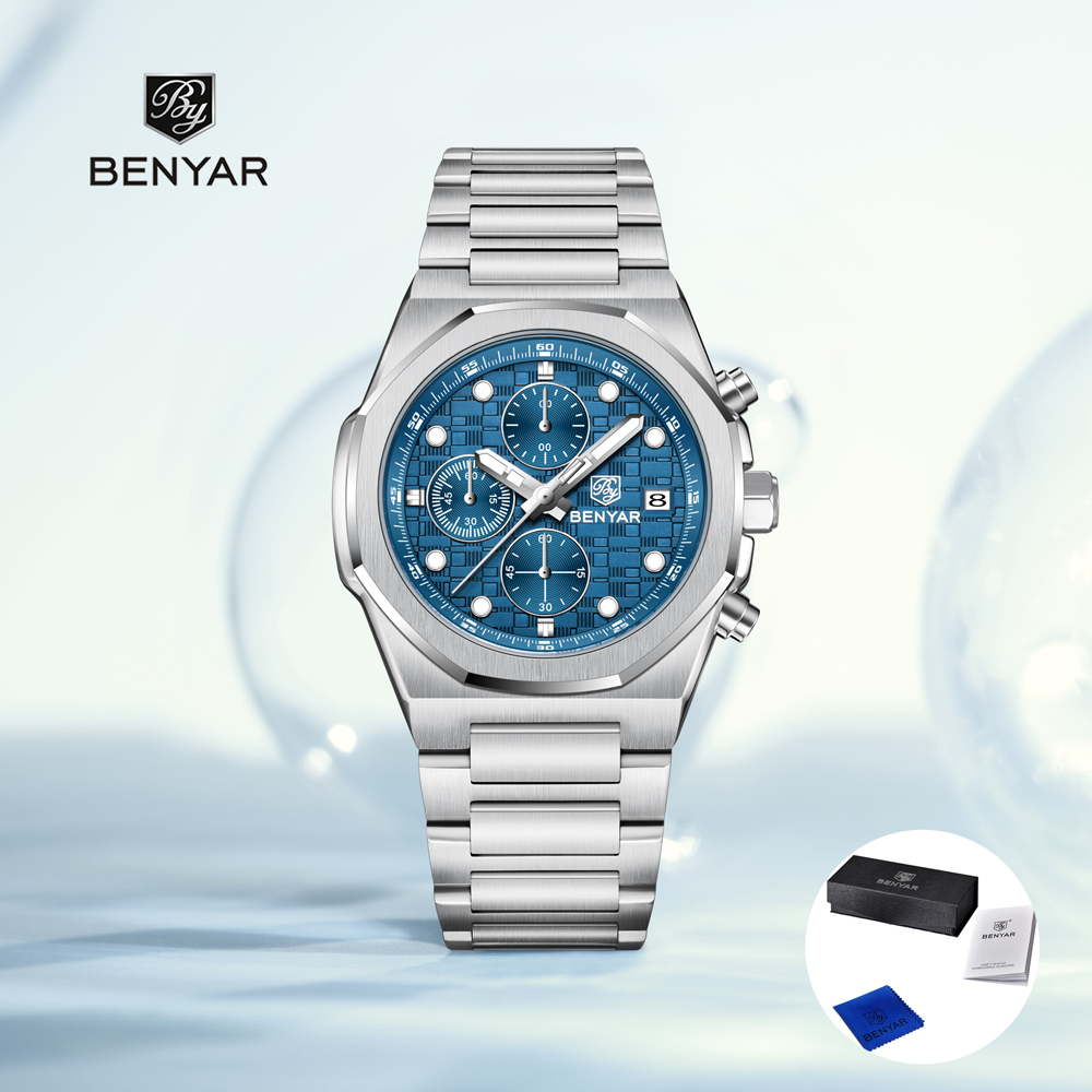Luxury Watch Business - 2025 Nowe męskie zegarki BENYAR Najlepsze