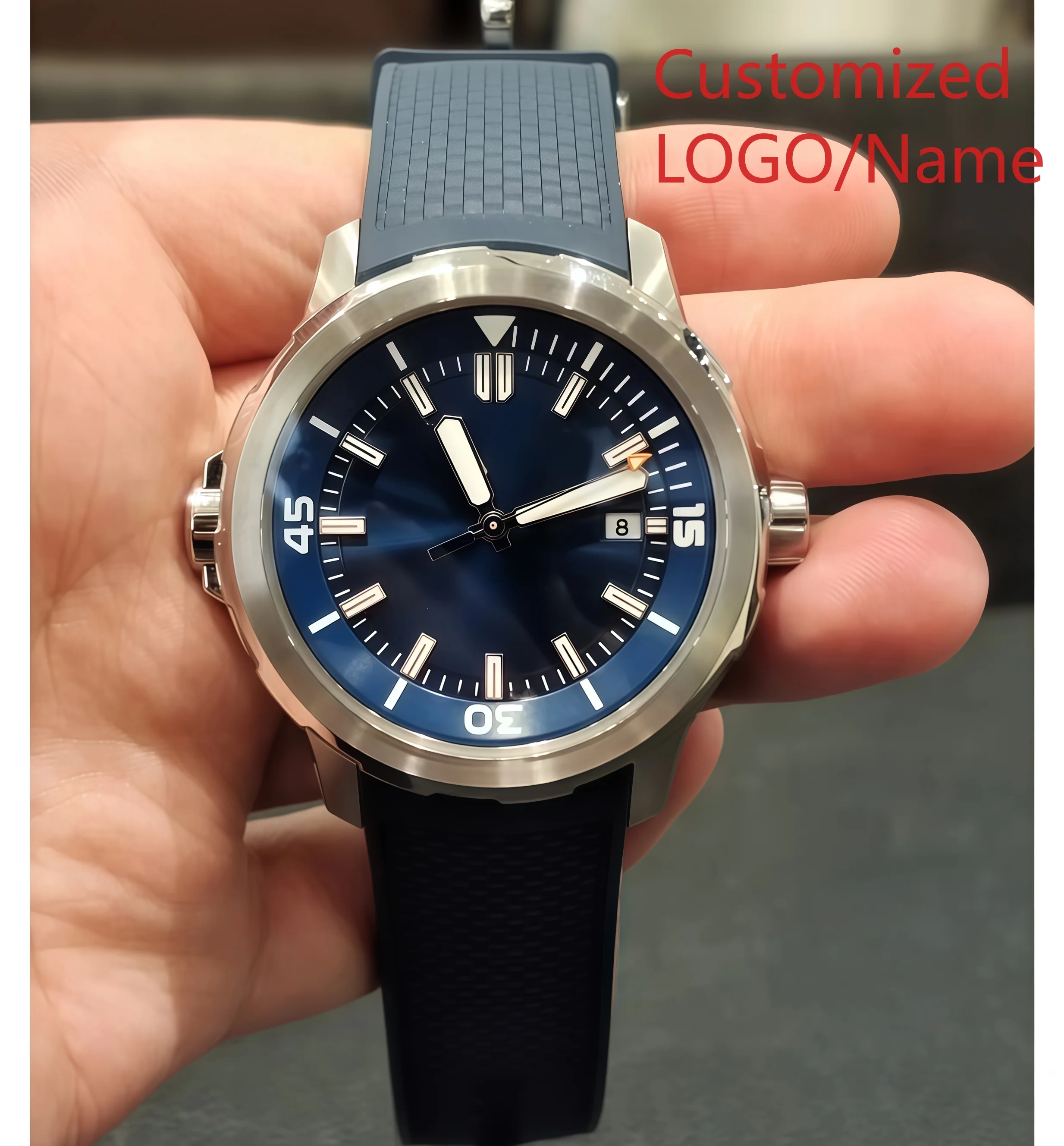 Sapphire Crystal Display - A186. Męski zegarek mechaniczny, w pełni