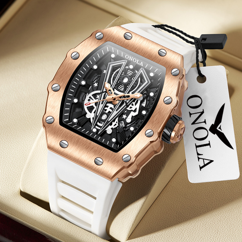 Luxury Watch Mockup - Zegarek męski ONOLA 3826, sportowy, luksusowy,