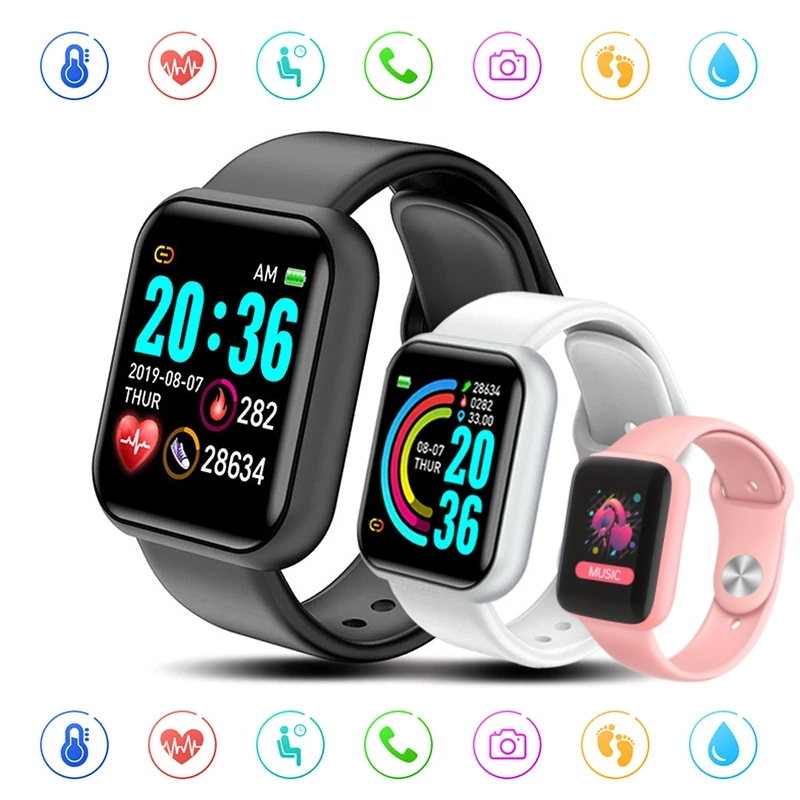 Open Heart Watch - Sportowe inteligentne zegarki Bluetooth Kolorowy ekran