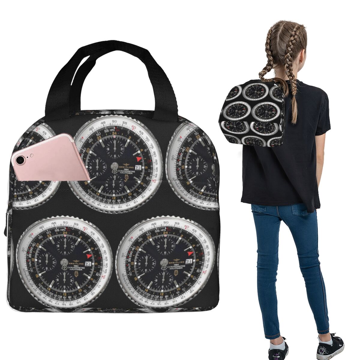 Luxury Watch Kids - Luksusowa torba termiczna na lunch z
