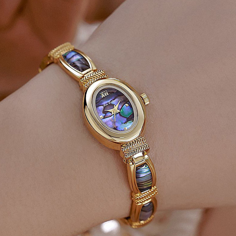 Luxury Watch Brands - Owalne zegarki damskie na bransolecie, luksusowe