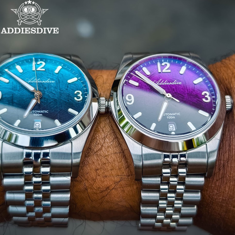 Luxury Watch Japan Brand - ADDIESDIVE Nowy Automatyczny Zegarek Mechaniczny AD2547