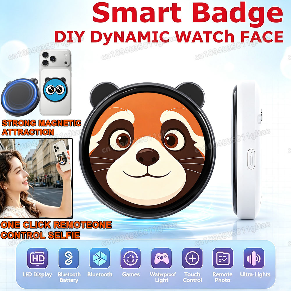 Open Heart Watch - Inteligentna, dynamiczna e-badge z ekranem HD