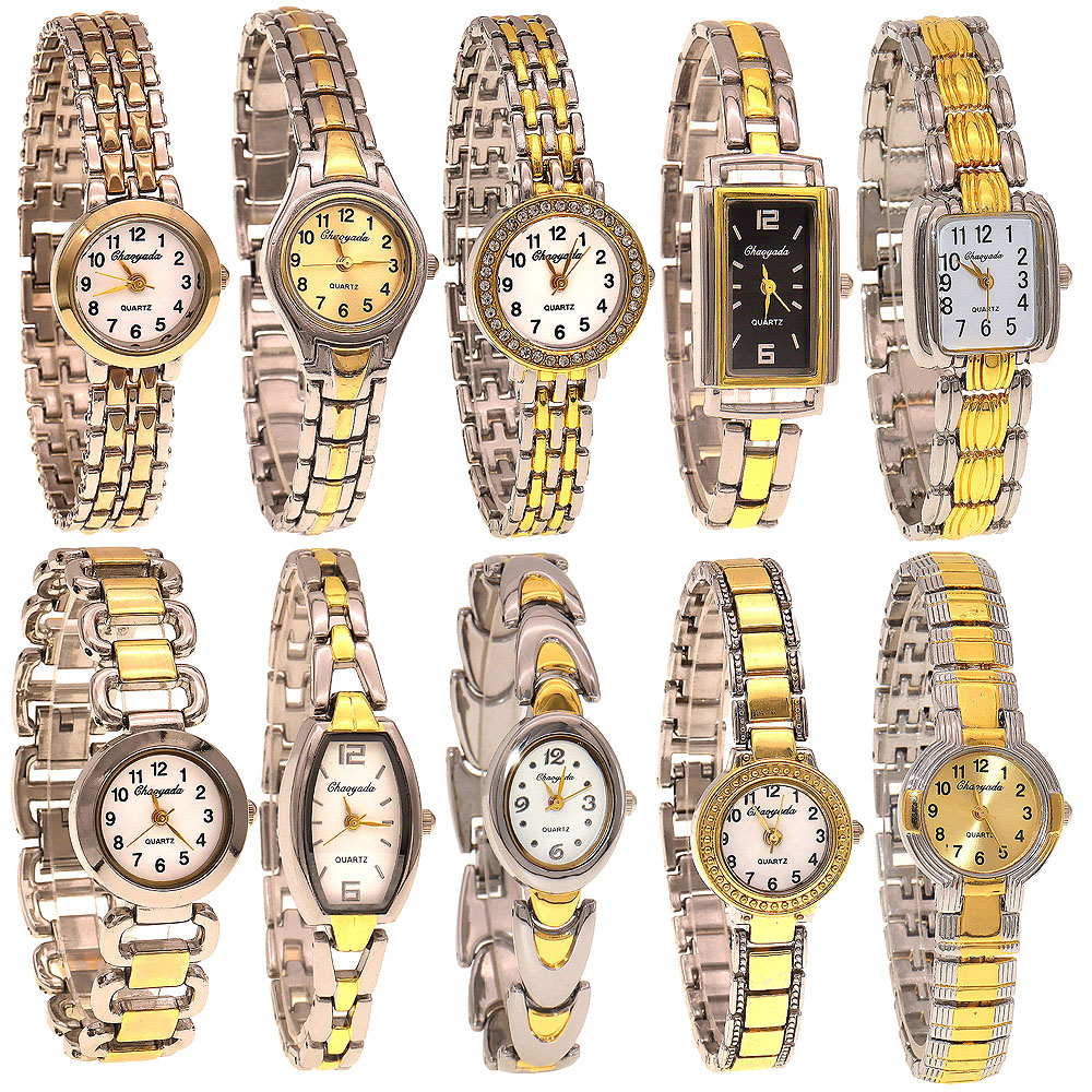 Luxury Watch Kids - 10 sztuk/partia, mieszane, eleganckie zegarki damskie,