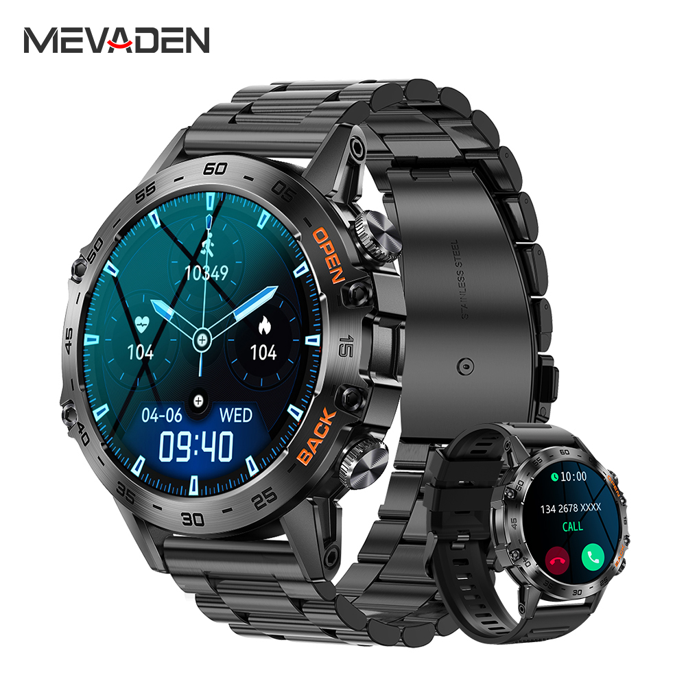 Luxury Watch German - MEVADEN Steel 1.39 cala Męski Luksusowy