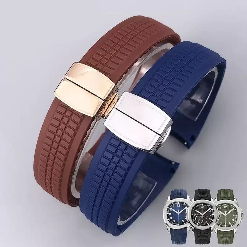 Luxury Watch Patek Philippe - Wysokiej jakości miękki gumowy pasek do