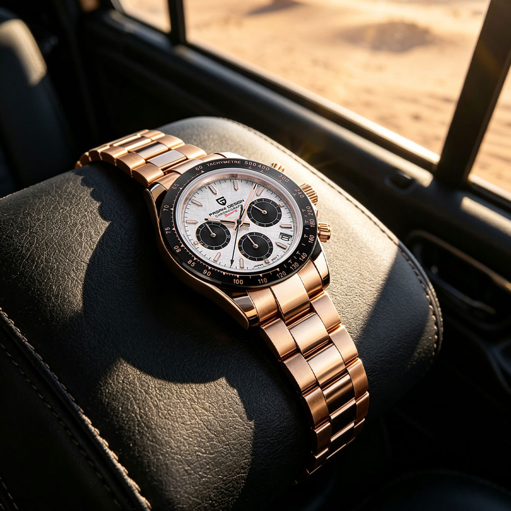 Luxury Watch Logos - Zegarek męski luksusowej marki PAGANI DESIGN,