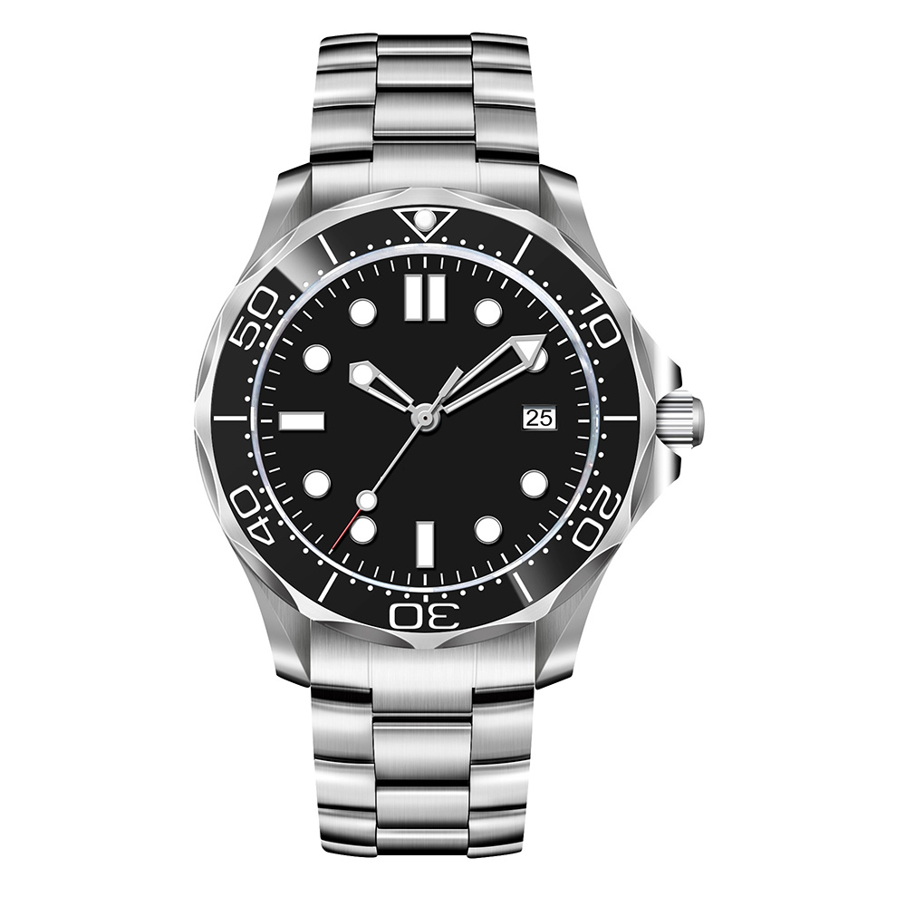 Luxury Watch Logos - Własne logo nh35 zegarek 41mm szafirowa