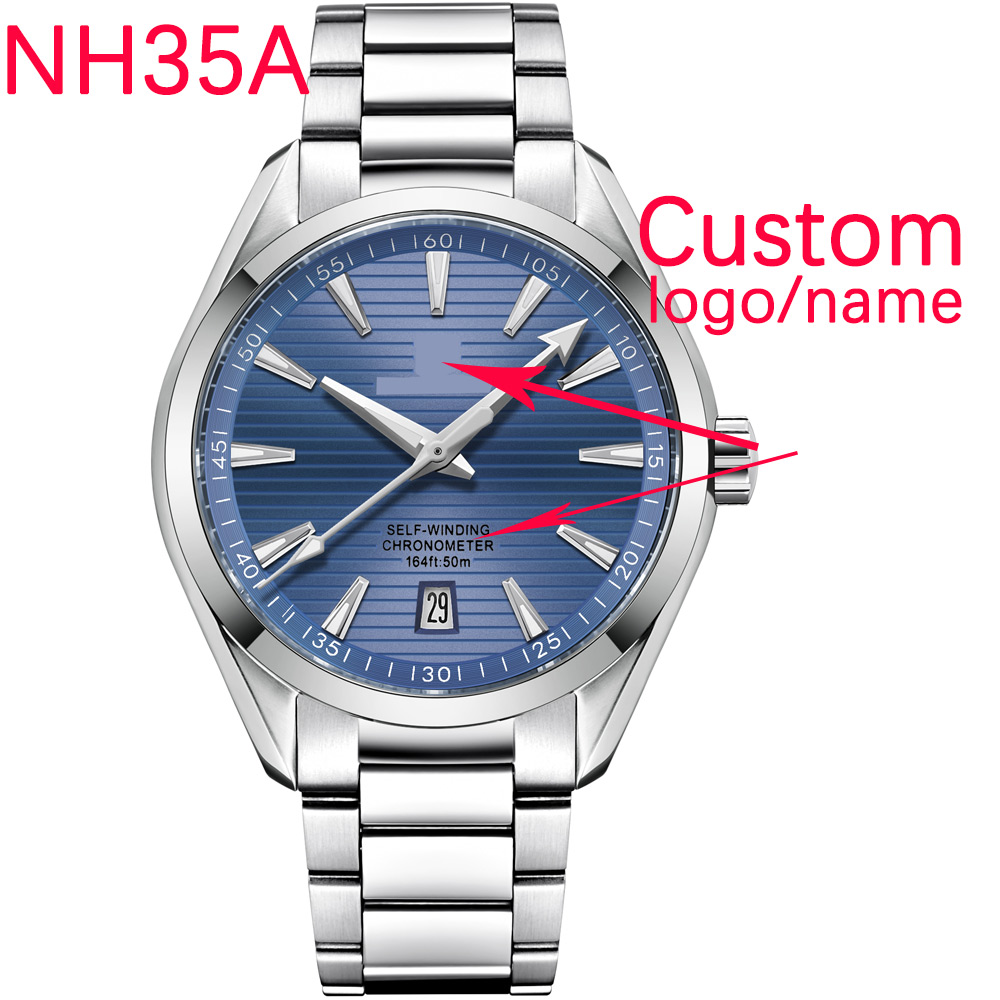 Luxury Watch Logos - Luksusowy zegarek męski automatyczny z mechanizmem