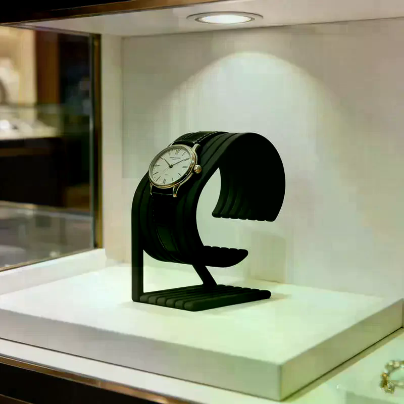 Luxury Watch Stand - Luksusowy marmurowy stojak na 2 zegarki,