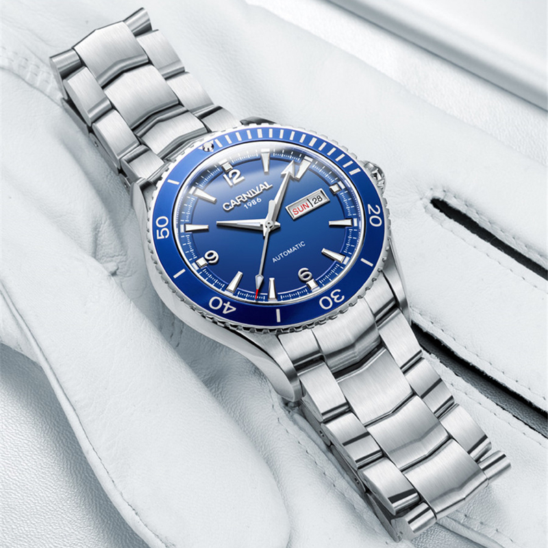 Zegarki męskie CARNIVAL, luksu – Luxury Watch Japan Brand recenzja i cena