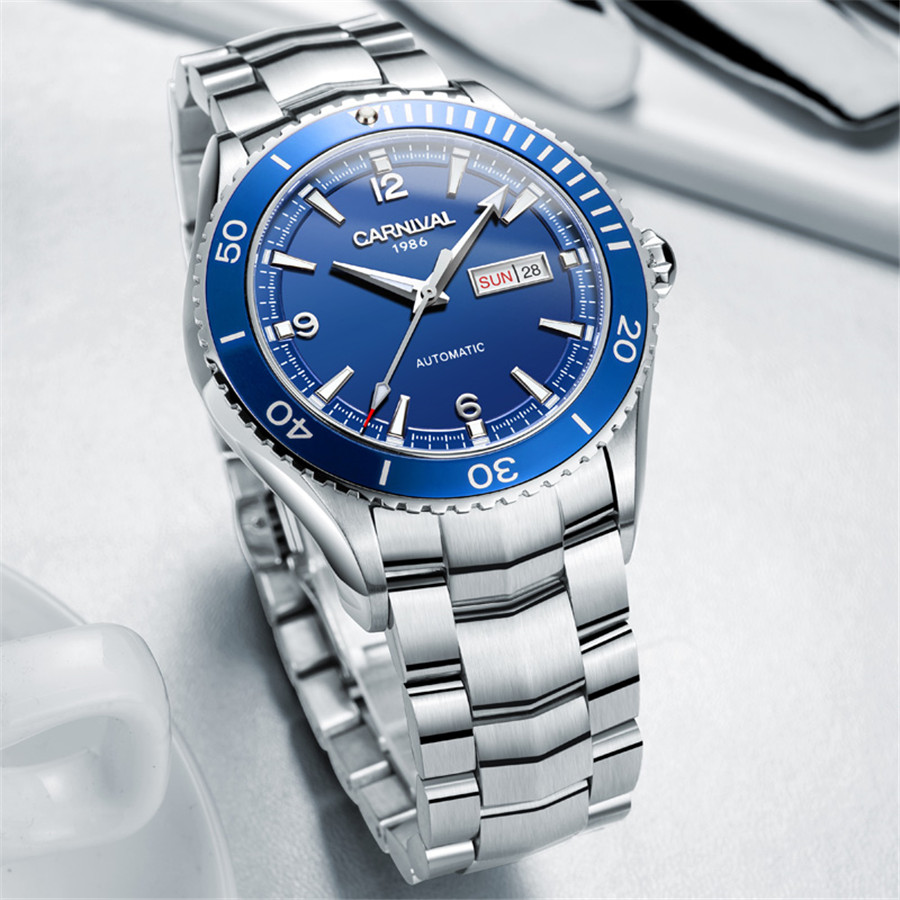 Zegarki męskie CARNIVAL, luksu – Luxury Watch Japan Brand recenzja i cena