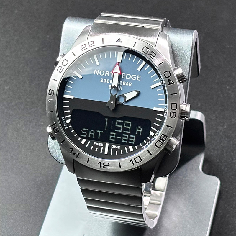 NORTH EDGE Męski Zegarek Nurko – Compass Watch Luxury recenzja i cena