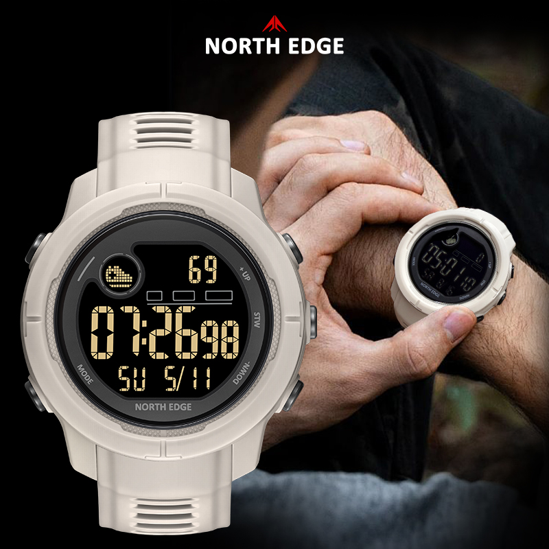 NORTH EDGE Nowy Męski Zegarek  – Open Heart Watch recenzja i cena