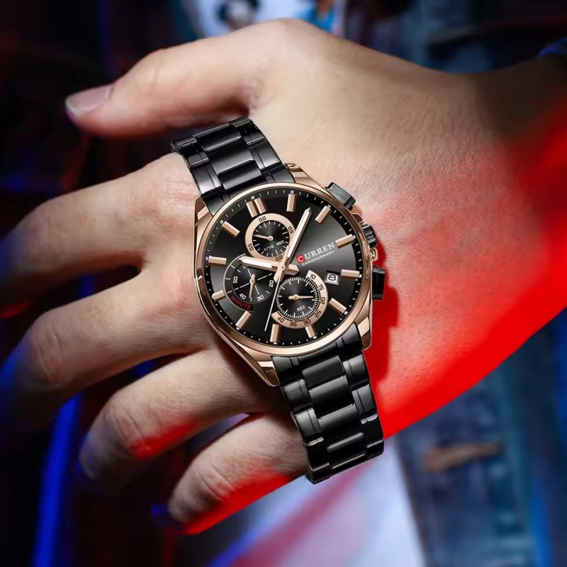 CURREN 8475 Nowy Modny Męski Z – Luxury Watch Kids recenzja i cena