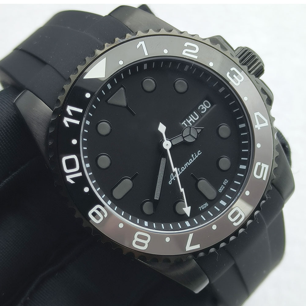 Zegarek męski 40MM NH36, czarn – Sapphire Crystal Display recenzja i cena