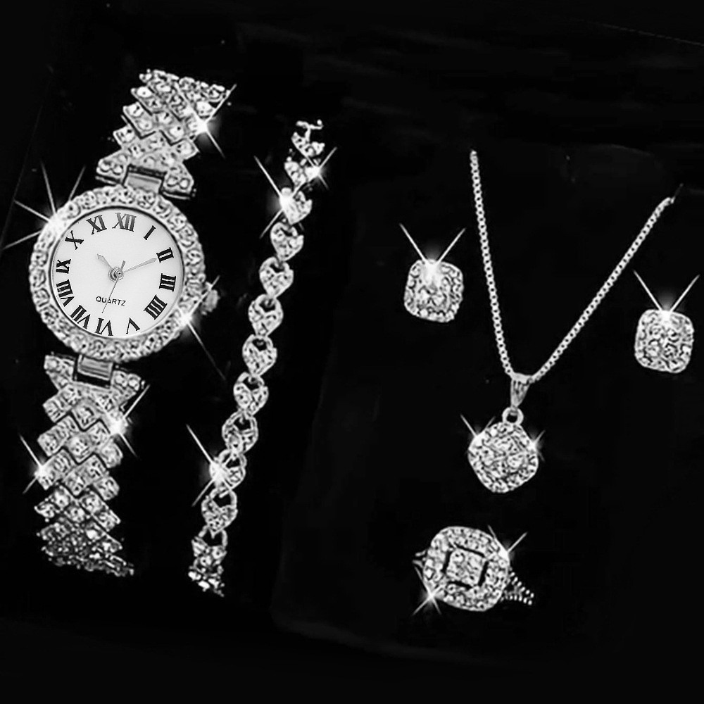 6 sztuk/zestaw Luksusowe damsk – Luxury Watch Kids recenzja i cena