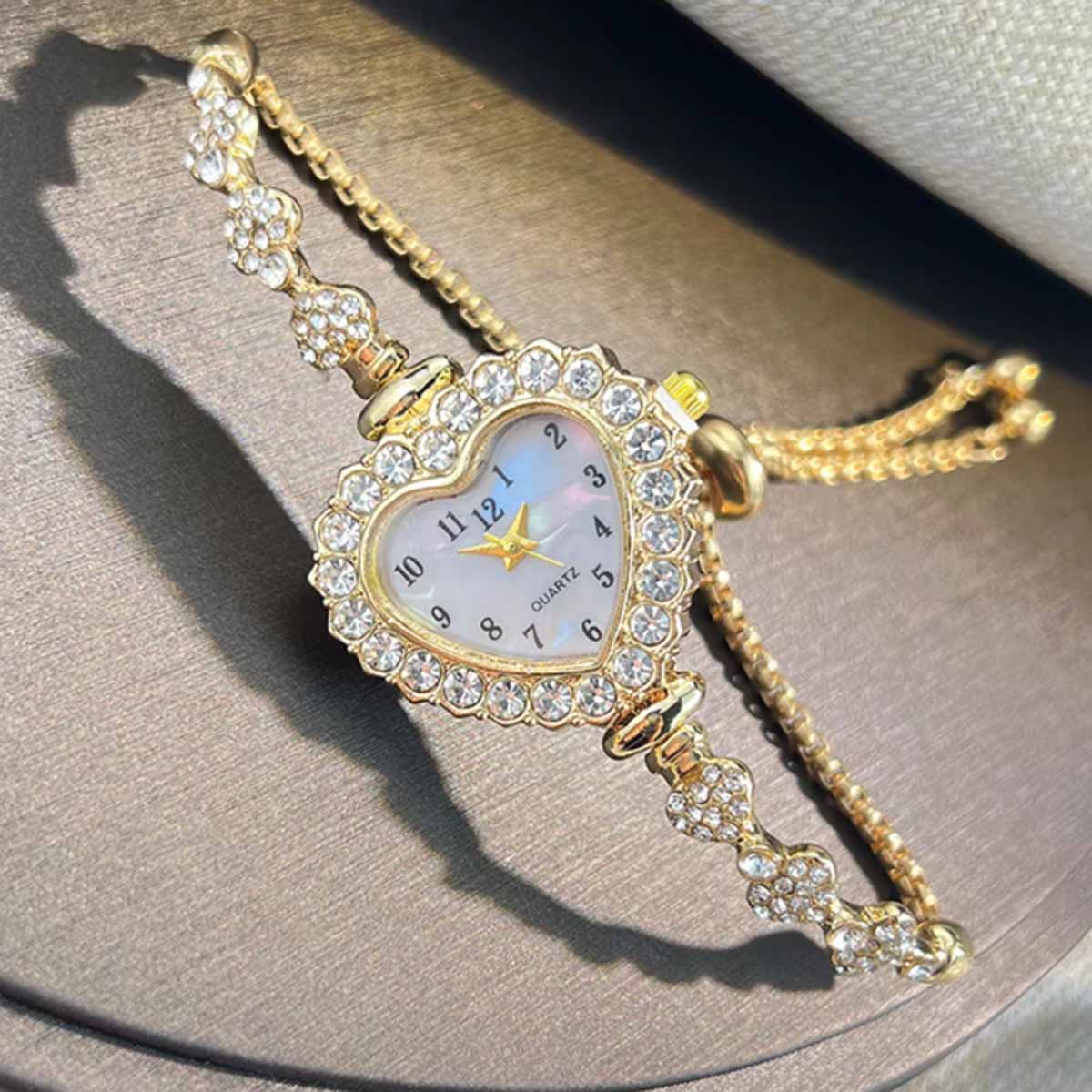 Nowy modny zegarek damski w ks – Open Heart Watch recenzja i cena