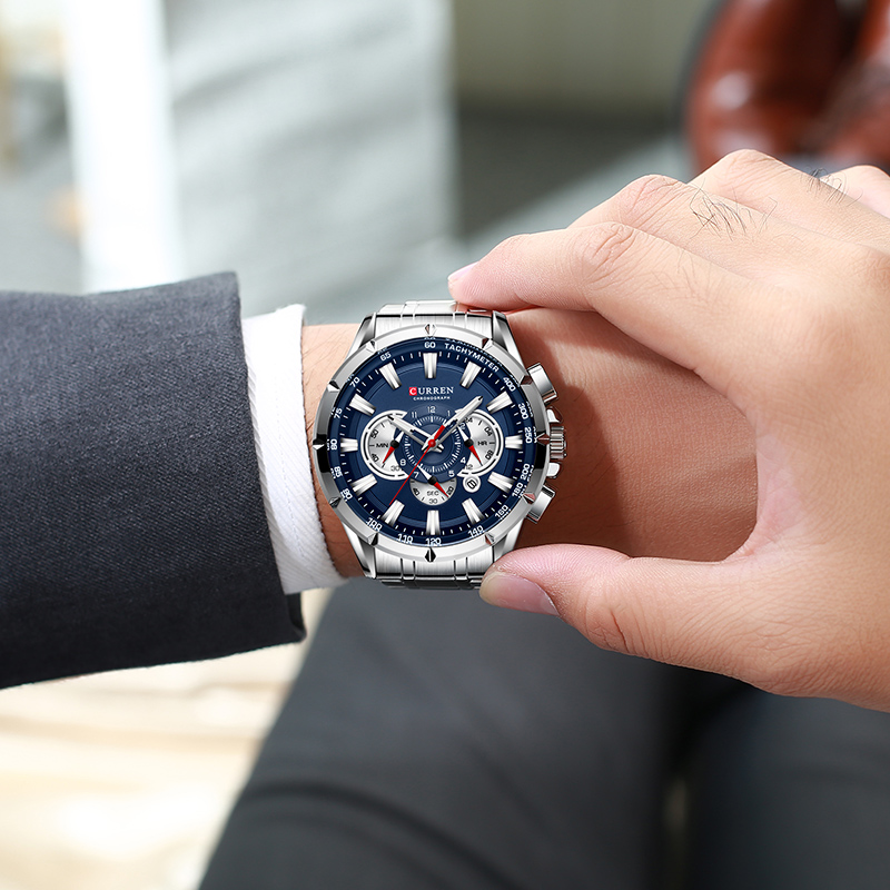 CURREN zegarek na rękę mężczyź – Luxury Watch Mockup recenzja i cena