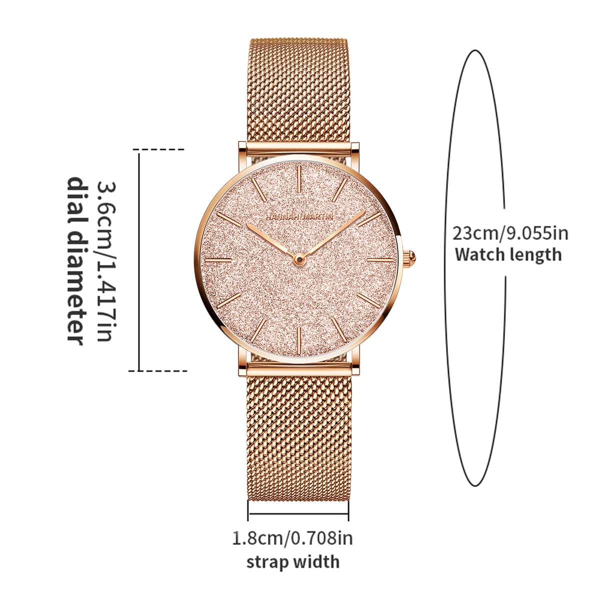 Hannah Martin Luksusowy damski – Luxury Watch Japanese recenzja i cena