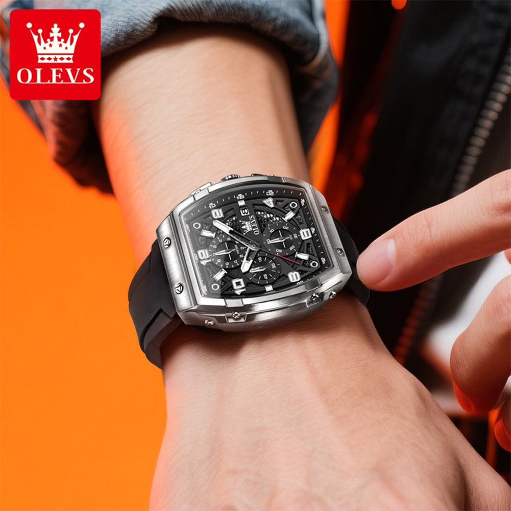 OLEVS Męskie Zegarki 2976 Luks – Luxury Watch Mockup recenzja i cena