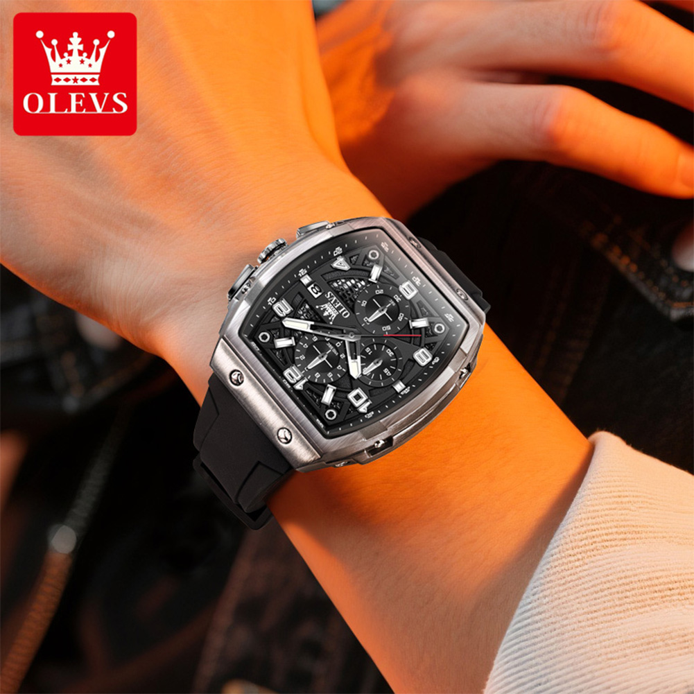 OLEVS Męskie Zegarki 2976 Luks – Luxury Watch Mockup recenzja i cena