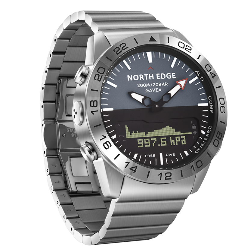 NORTH EDGE Męski Zegarek Nurko – Compass Watch Luxury recenzja i cena