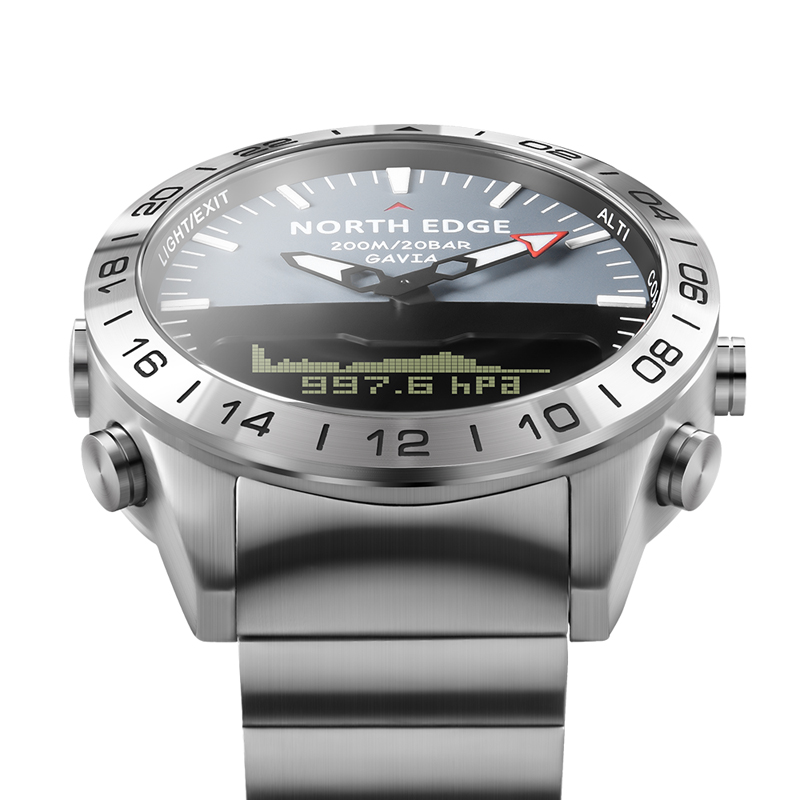 NORTH EDGE Męski Zegarek Nurko – Compass Watch Luxury recenzja i cena