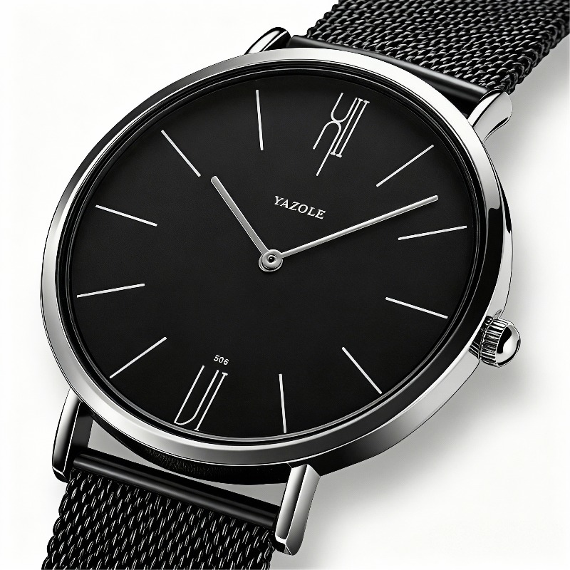 Prosty męski zegarek modowy TO – Luxury Watch Mockup recenzja i cena