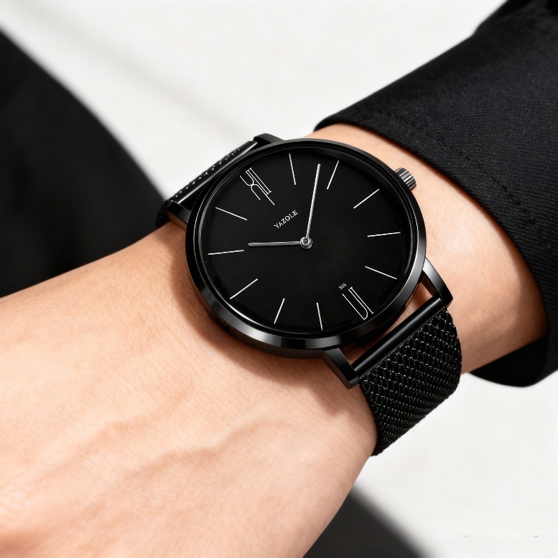 Prosty męski zegarek modowy TO – Luxury Watch Mockup recenzja i cena
