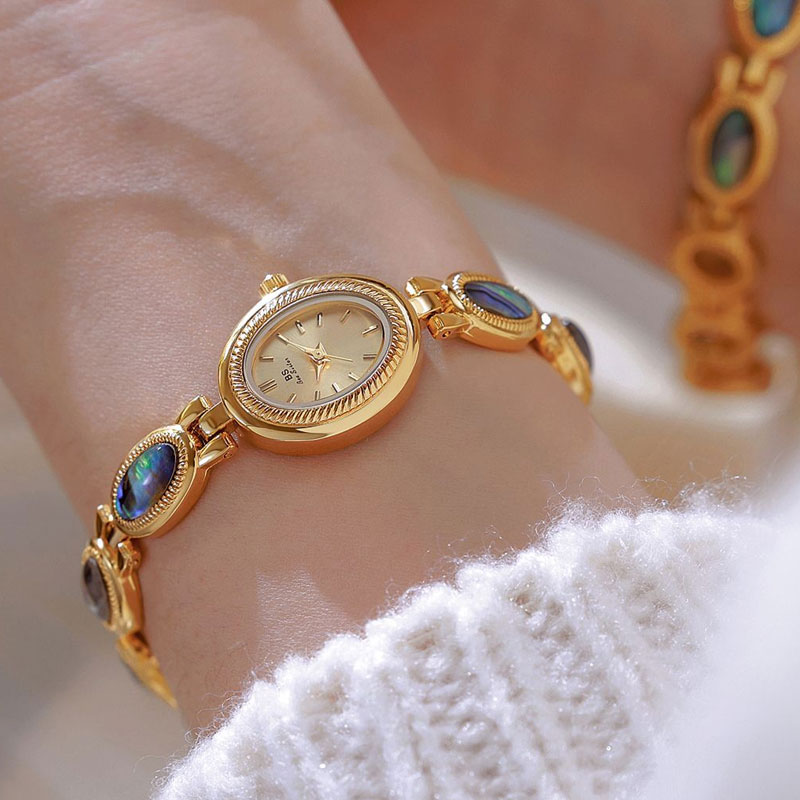 Klasyczny naturalny zegarek pr – Luxury Watch Gold And Black recenzja i cena
