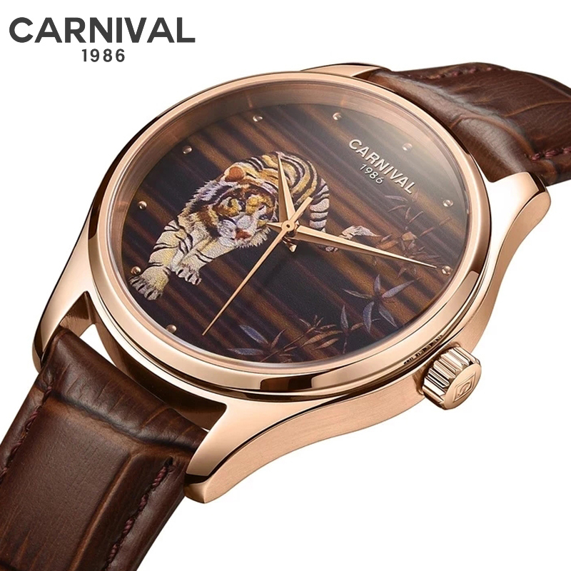 Karnawałowy tygrys z serii luk – Zodiac Luxury Watch recenzja i cena