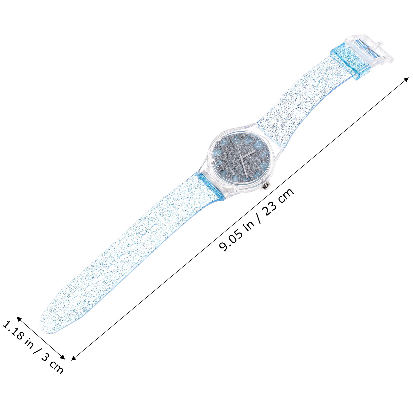 Kolorowy, błyszczący zegarek d – Luxury Watch Kids recenzja i cena