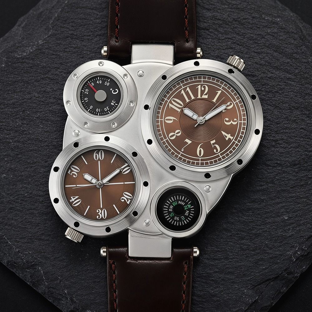 Luksusowy zegarek męski z dużą – Compass Watch Luxury recenzja i cena