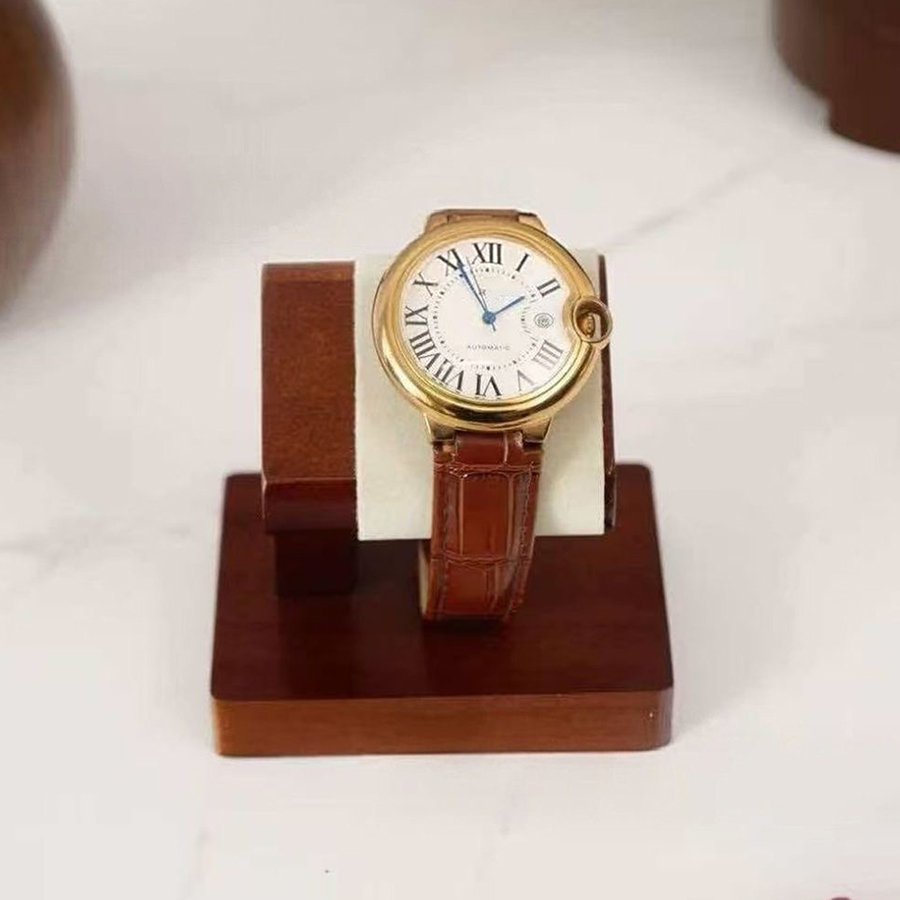 Drewniany stojak na zegarki, s – Luxury Watch Stand recenzja i cena