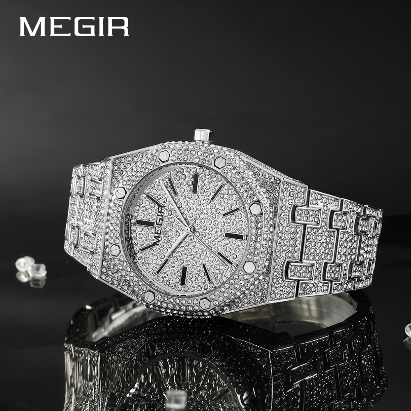Zegarek męski MEGIR Luxury Qua – Luxury Watch Brands recenzja i cena