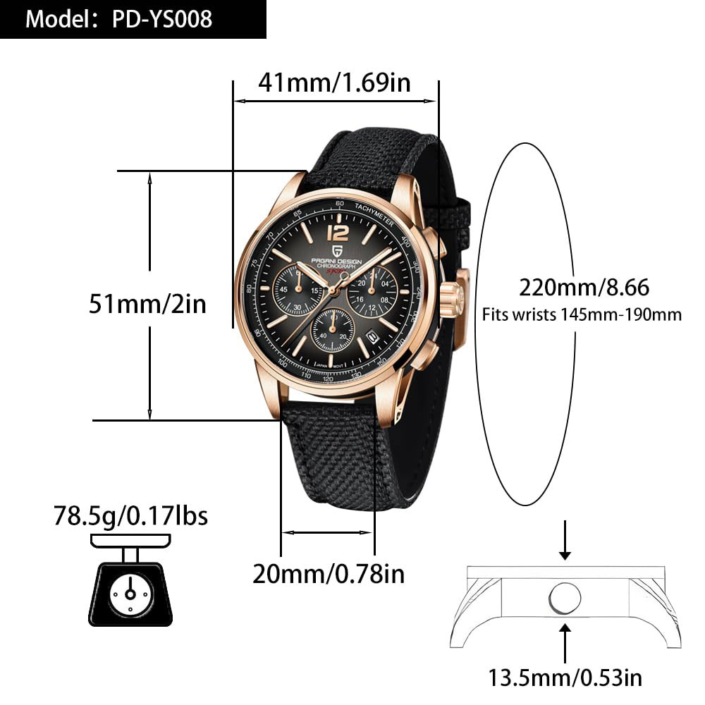 PAGANI DESIGN Nowy Męski Zegar – Luxury Watch Brands recenzja i cena