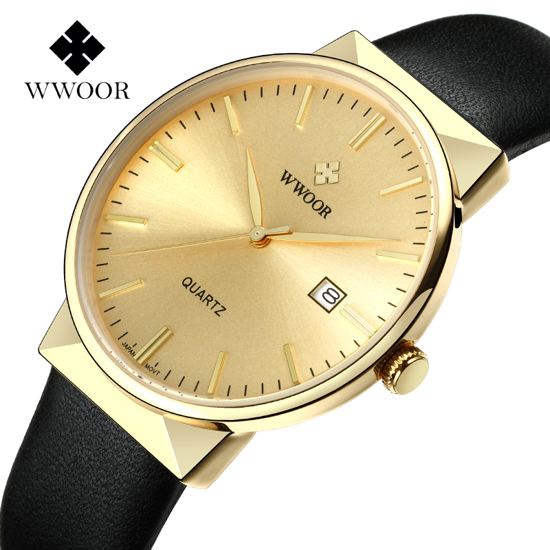 Zegarki męskie WWOOR Top Marka – Luxury Watch All Black recenzja i cena