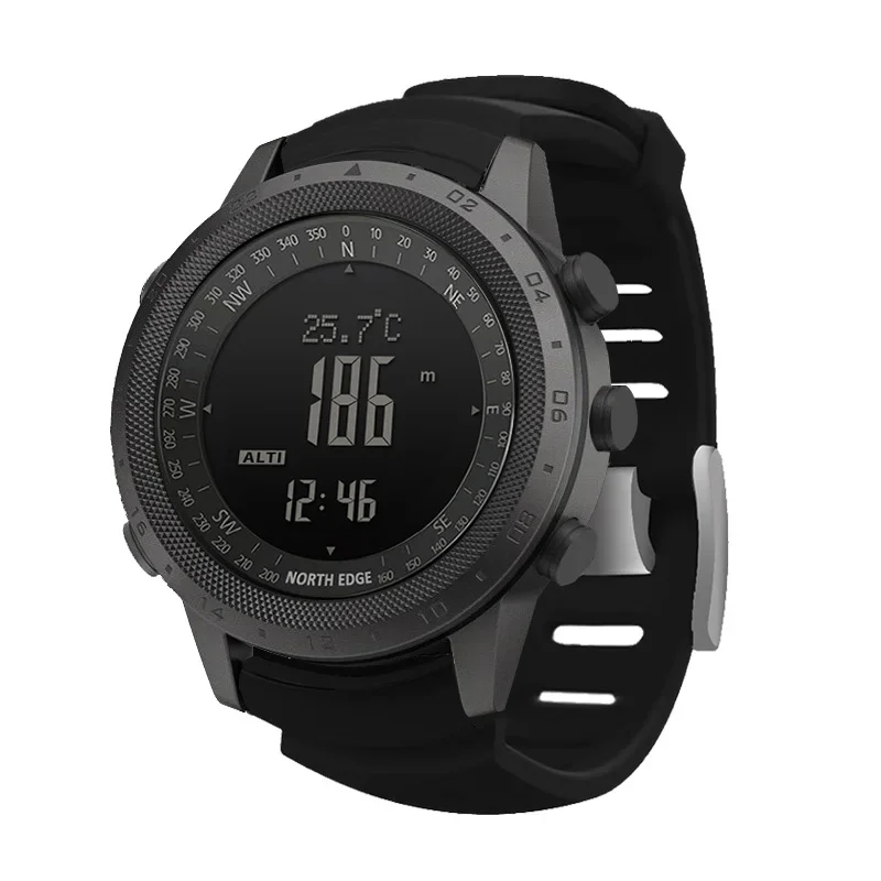 Męski zegarek cyfrowy NORTH ED – Compass Watch Luxury recenzja i cena