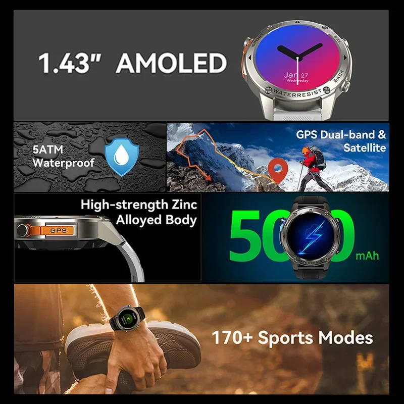 Luksusowe smartwatchy Męskie ś – Compass Watch Luxury recenzja i cena