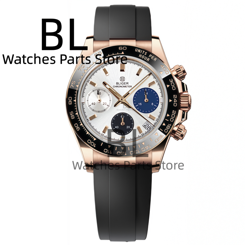 Zegarki męskie BLIGER, dwukolo – Luxury Watch German recenzja i cena