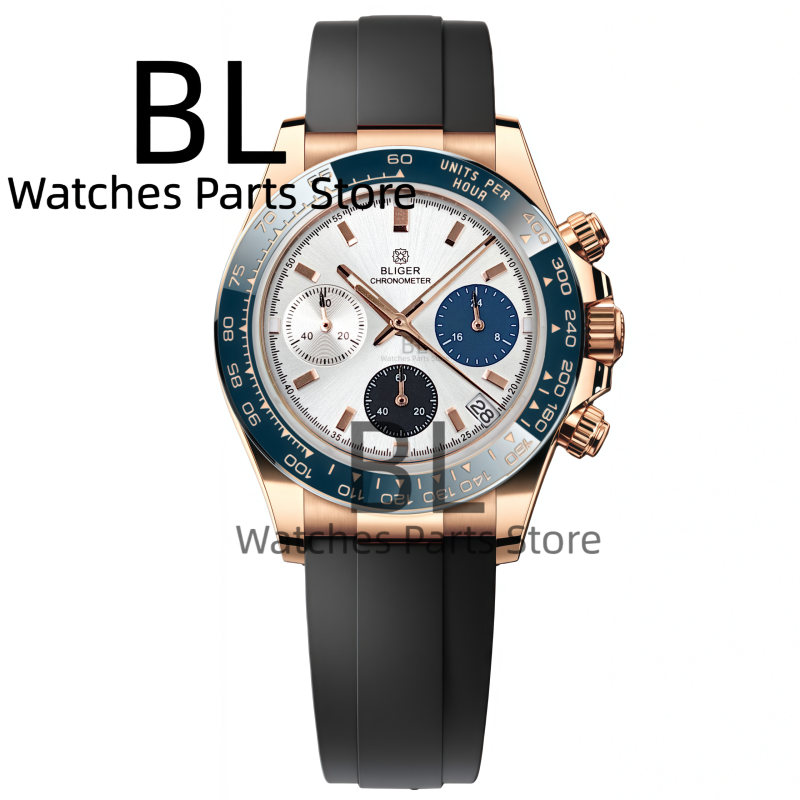 Zegarki męskie BLIGER, dwukolo – Luxury Watch German recenzja i cena