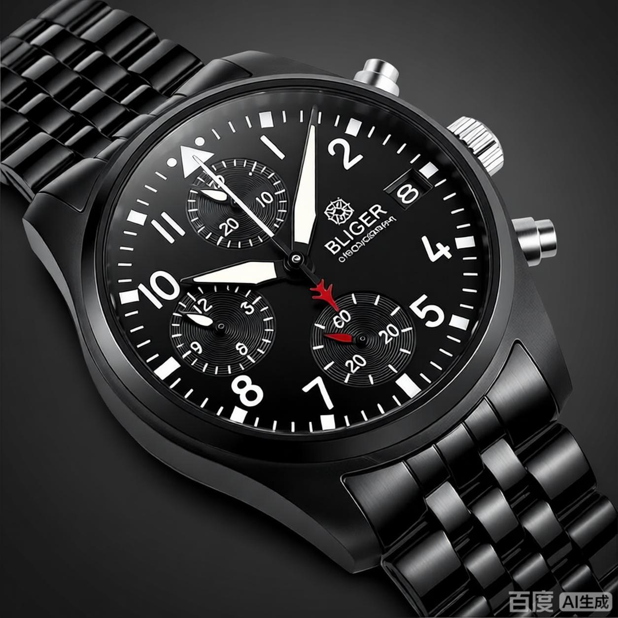 Zegarek męski BLIGER, w całośc – Luxury Watch Logos recenzja i cena