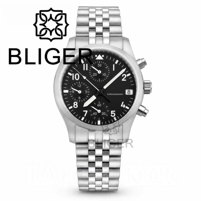 Zegarek męski BLIGER, w całośc – Luxury Watch Logos recenzja i cena