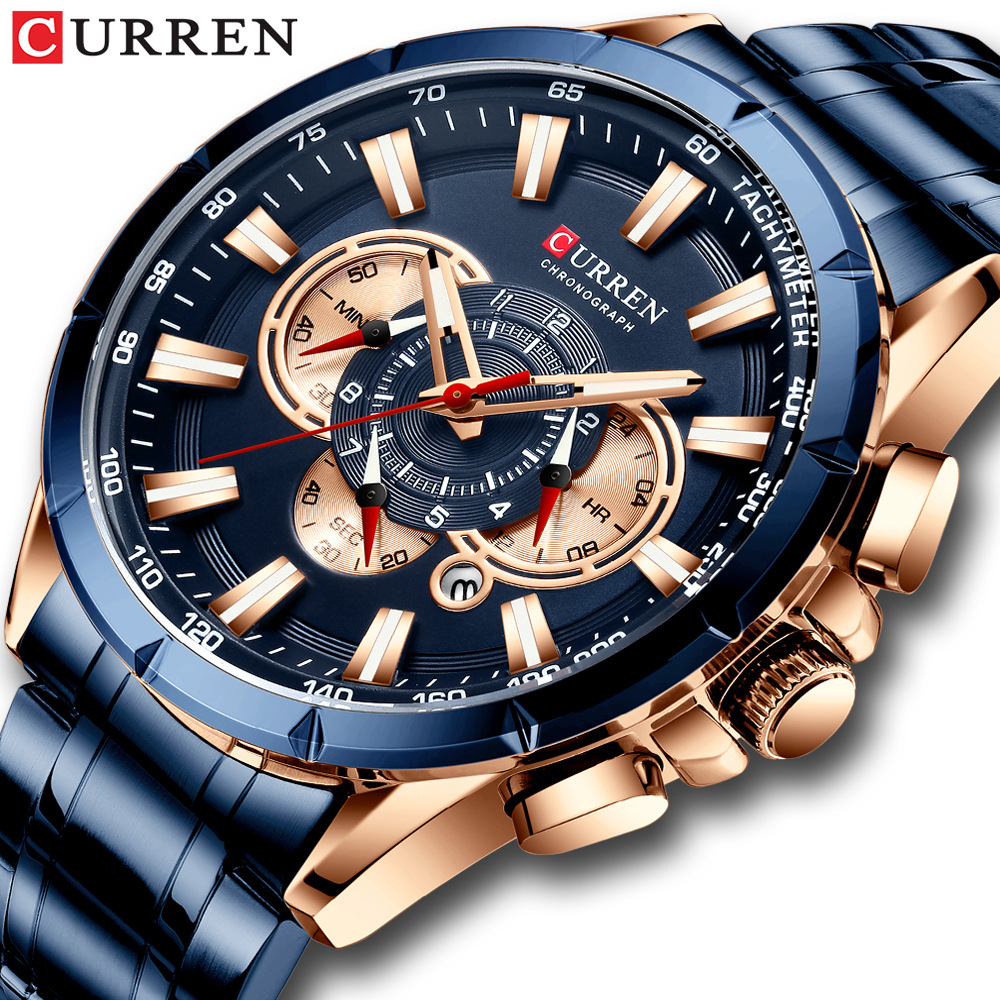 Zegarek męski Curren/Carrion 8 – Sapphire Crystal Display recenzja i cena