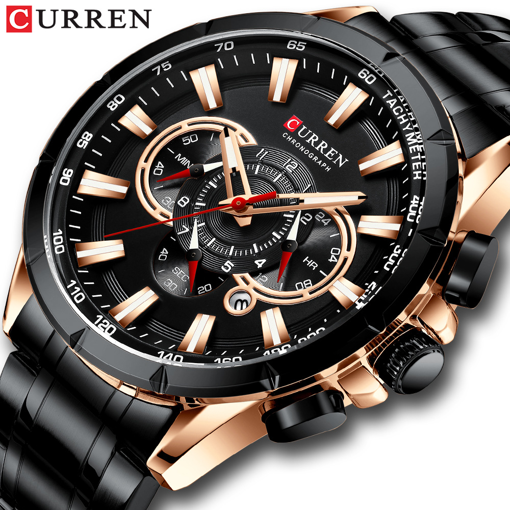 Zegarek męski Curren/Carrion 8 – Sapphire Crystal Display recenzja i cena