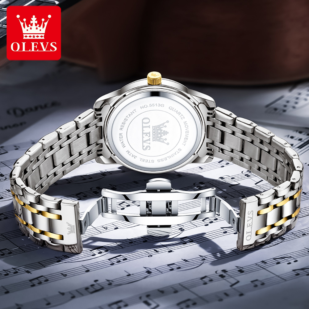 OLEVS Marka Modne męskie zegar – Luxury Watch Logos recenzja i cena